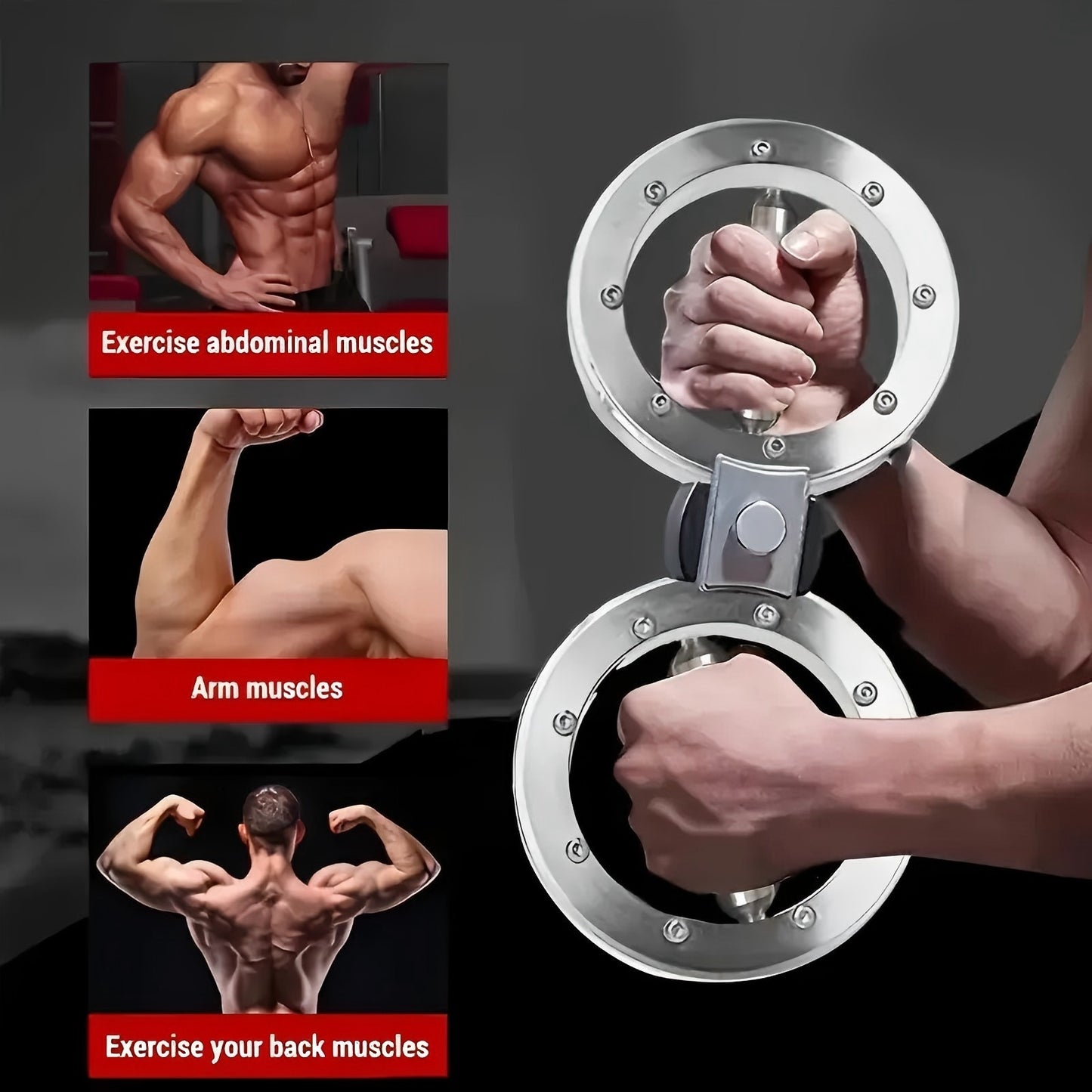 1pc Multi-function Resistance Adjustable Speed Arm Maker Home Multi-function Figure Eight Wheel Wrist Strength Workout